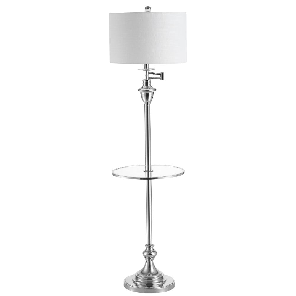 Iris 60" Metal/Glass LED Side and Floor Lamp