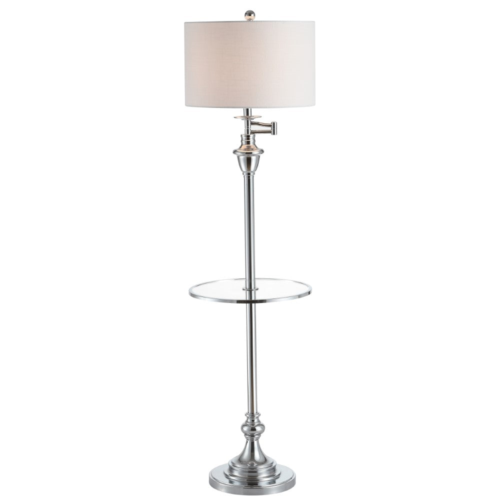 Iris 60" Metal/Glass LED Side and Floor Lamp