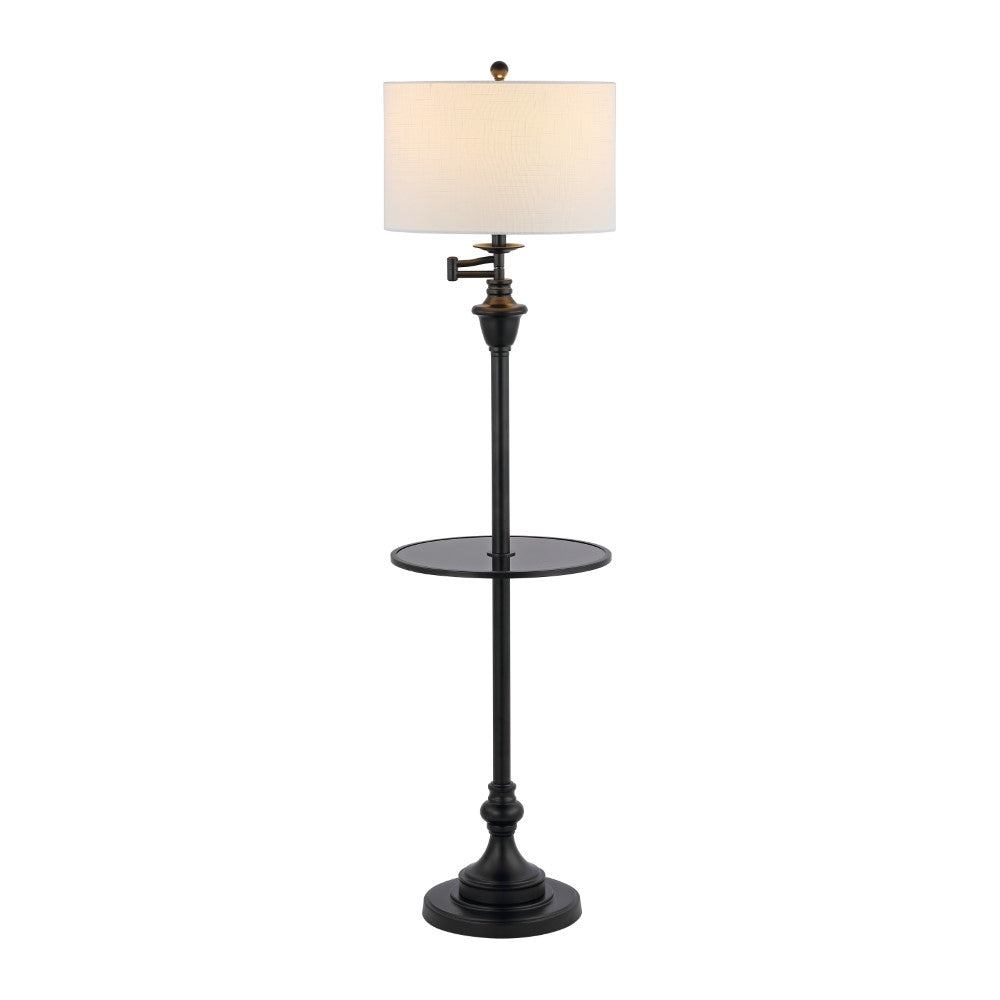 Iris 60" Metal/Glass LED Side and Floor Lamp