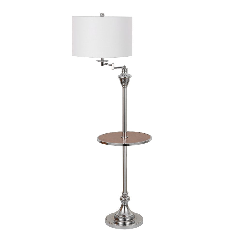 Iris 60" Metal/Glass LED Side and Floor Lamp