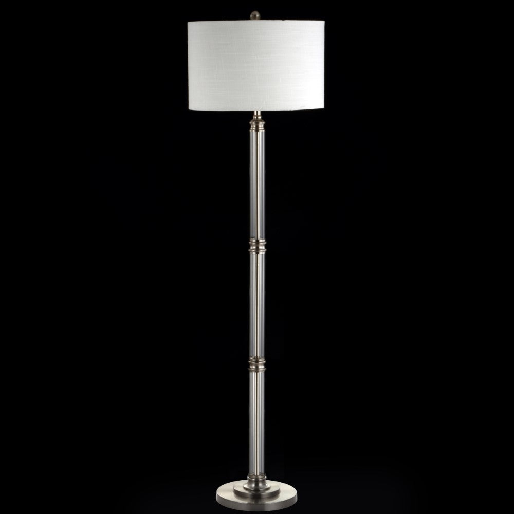 Paloma 60" Metal/Glass Floor Lamp