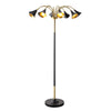 Black/Brass Gold