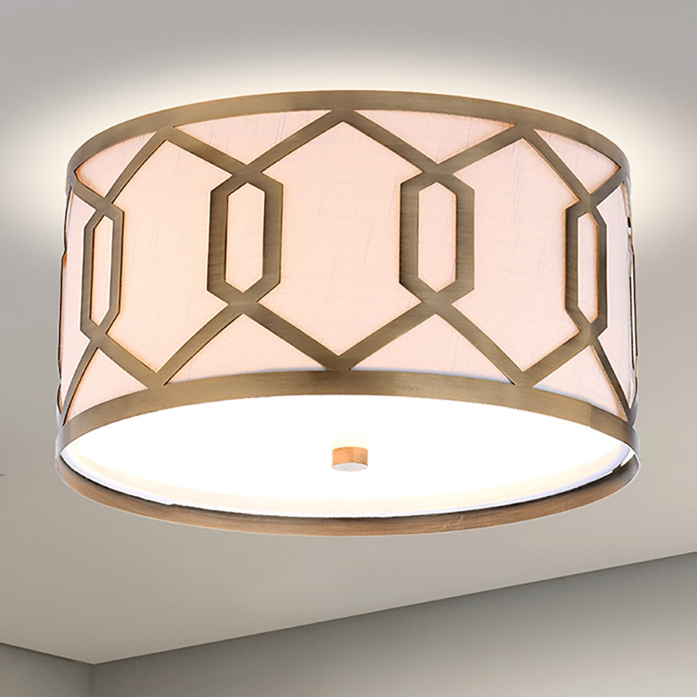 Cade Metal LED Flush Mount