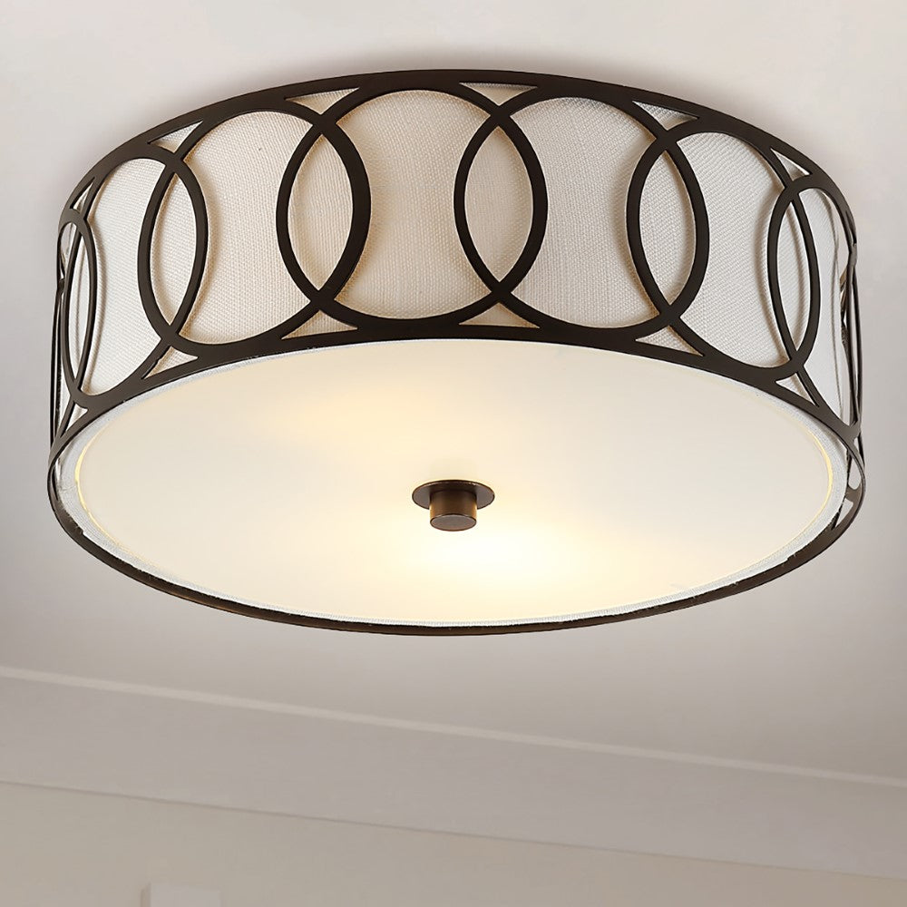 Jazmine Metal LED Flush Mount