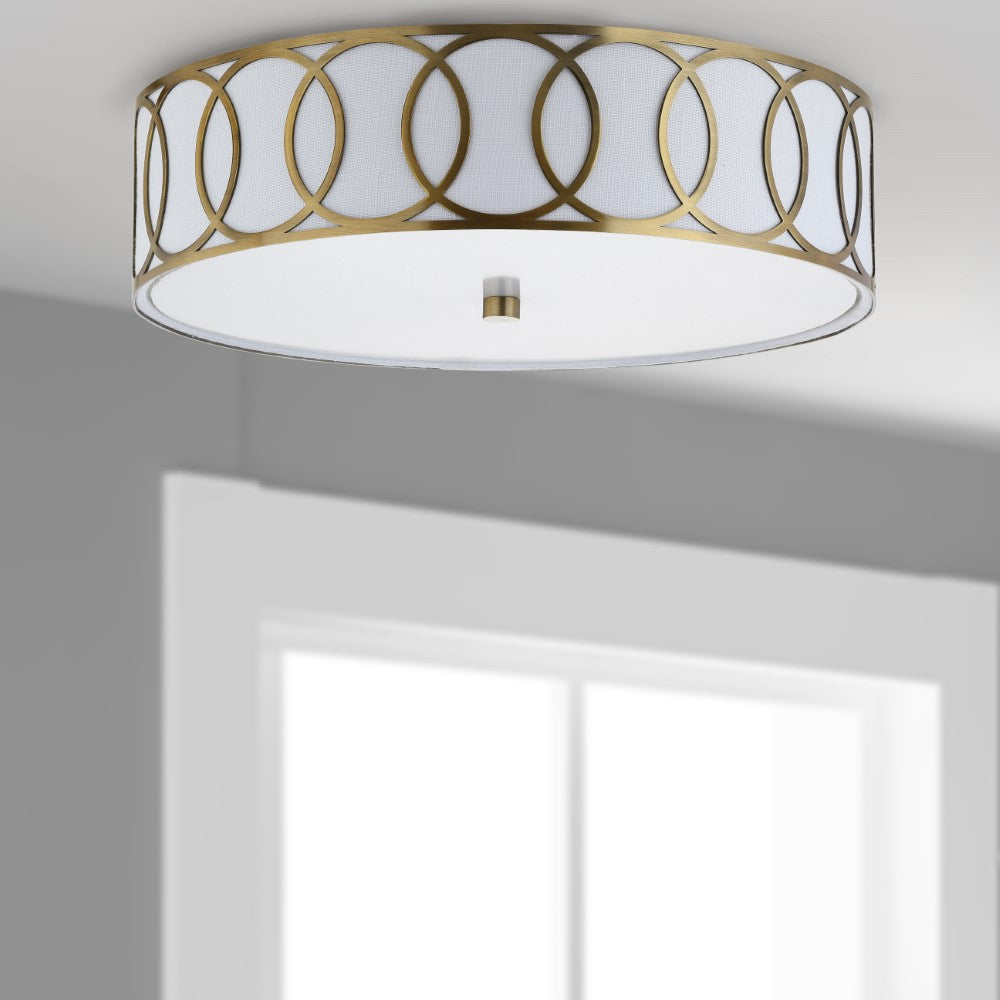 Jazmine Metal LED Flush Mount
