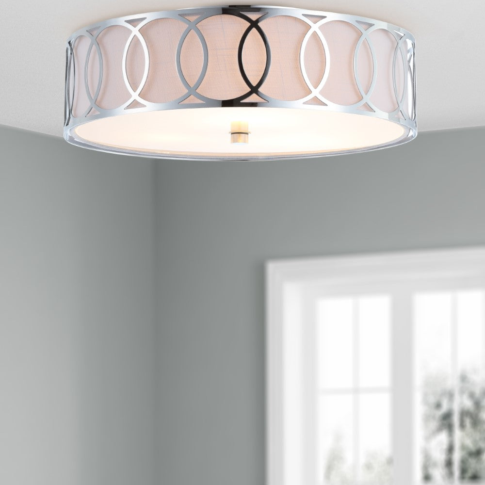 Jazmine Metal LED Flush Mount