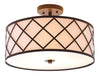 Oil Rubbed Bronze/White