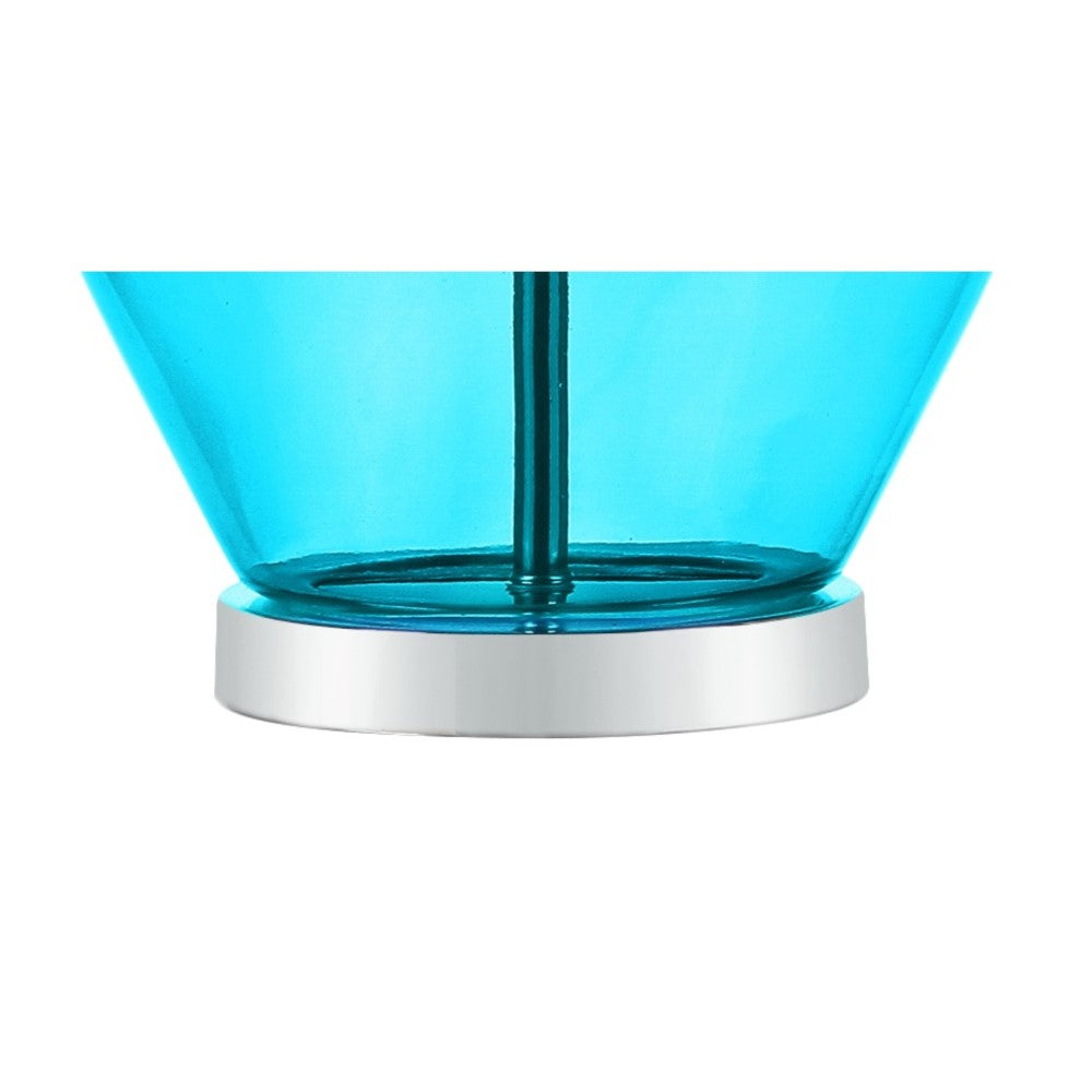 Miranda 33.5" Glass LED Table Lamp