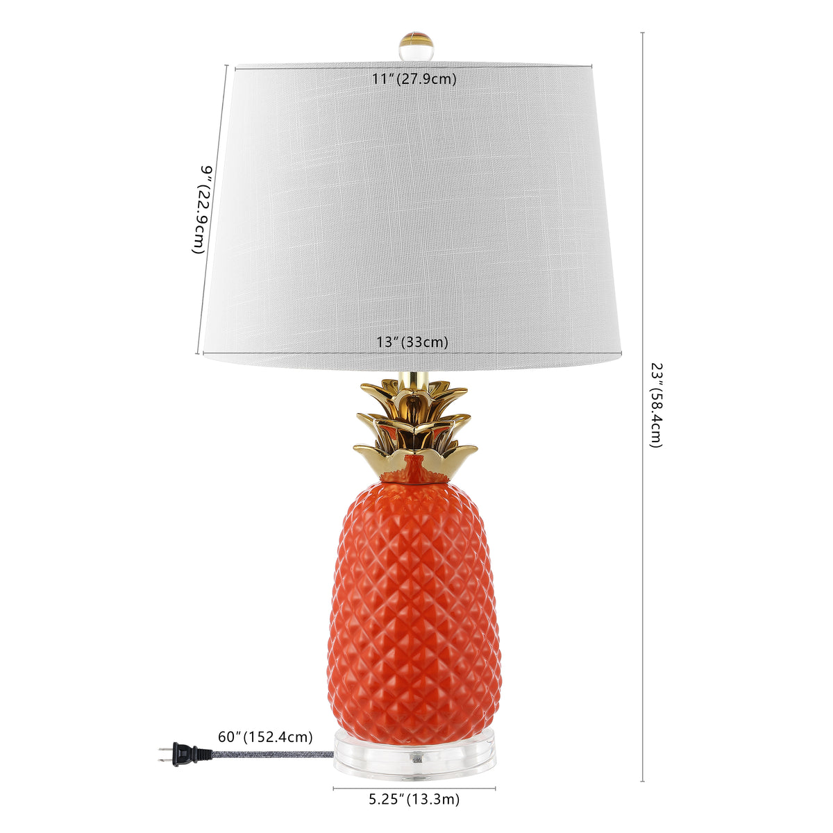Kyson 23" Ceramic LED Table Lamp