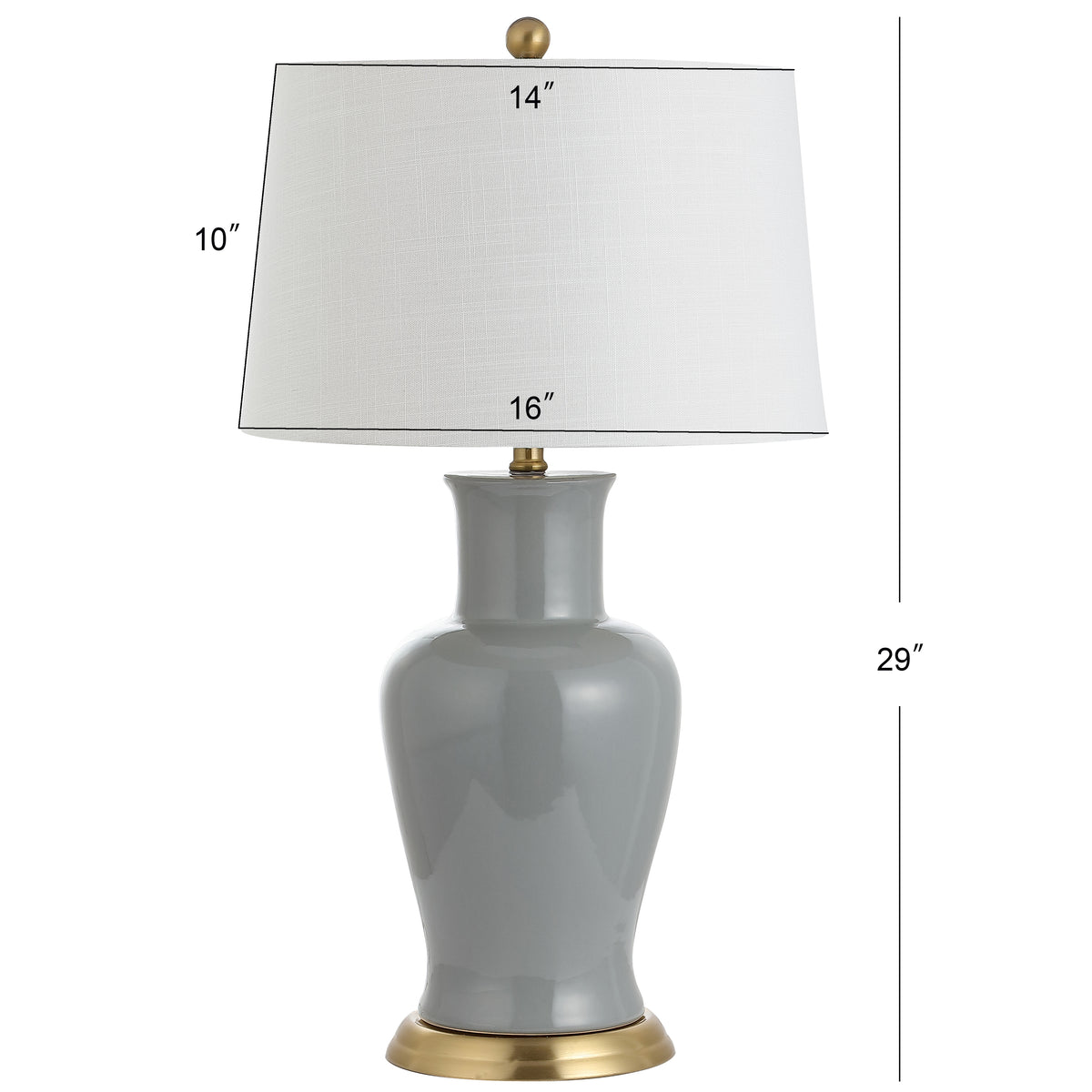 Trace 29" Ceramic LED Table Lamp