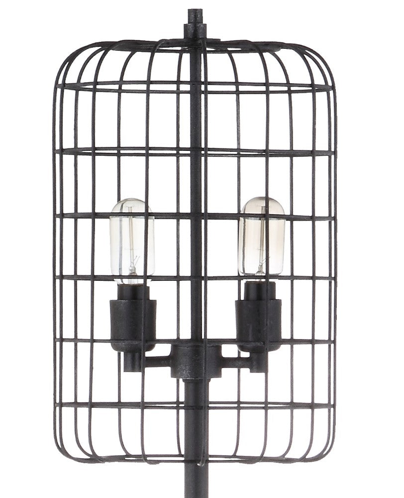 Braden 65" Industrial Metal Floor Lamp