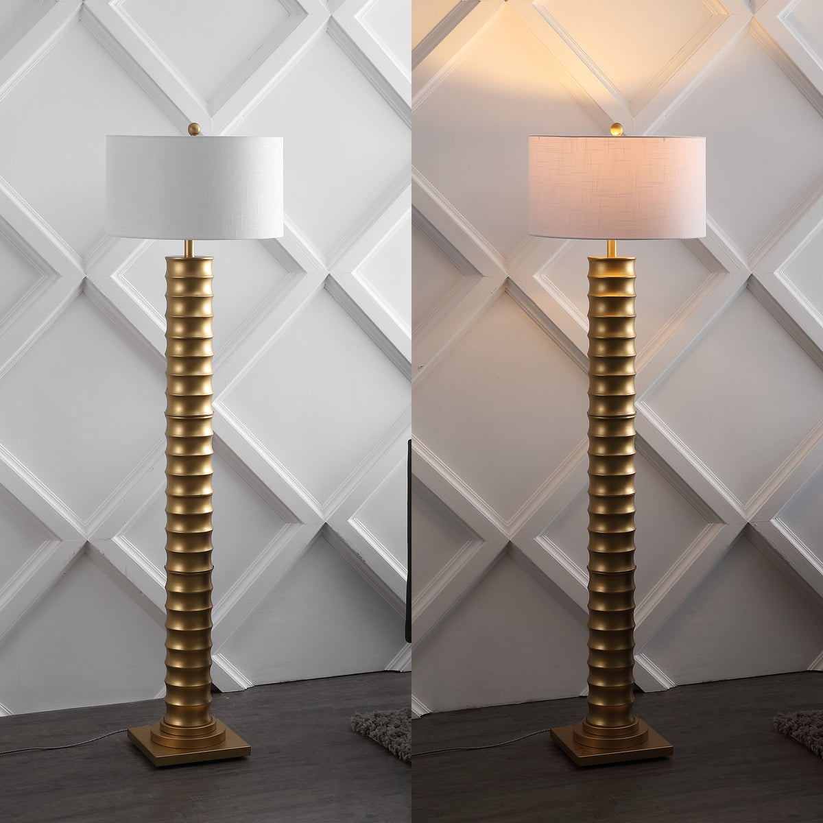 Crocus 63" Metal LED Floor Lamp