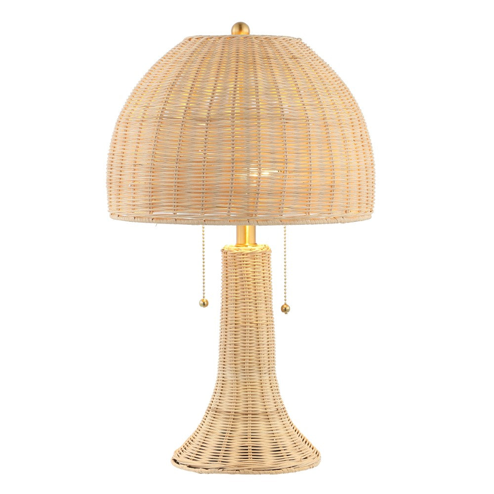 Benny 22" Bohemian Rustic Iron LED Table Lamp