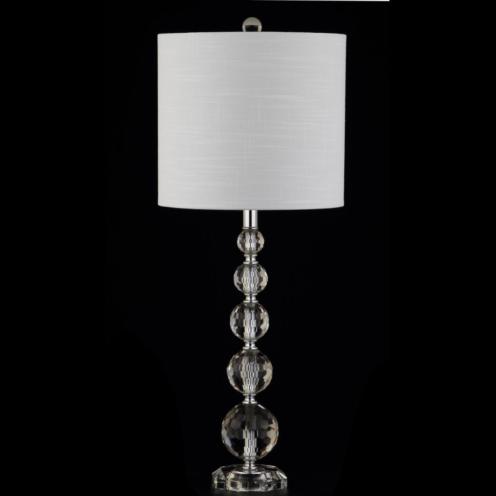 Elliott 28.5" Crystal LED Table Lamp, Set of 2