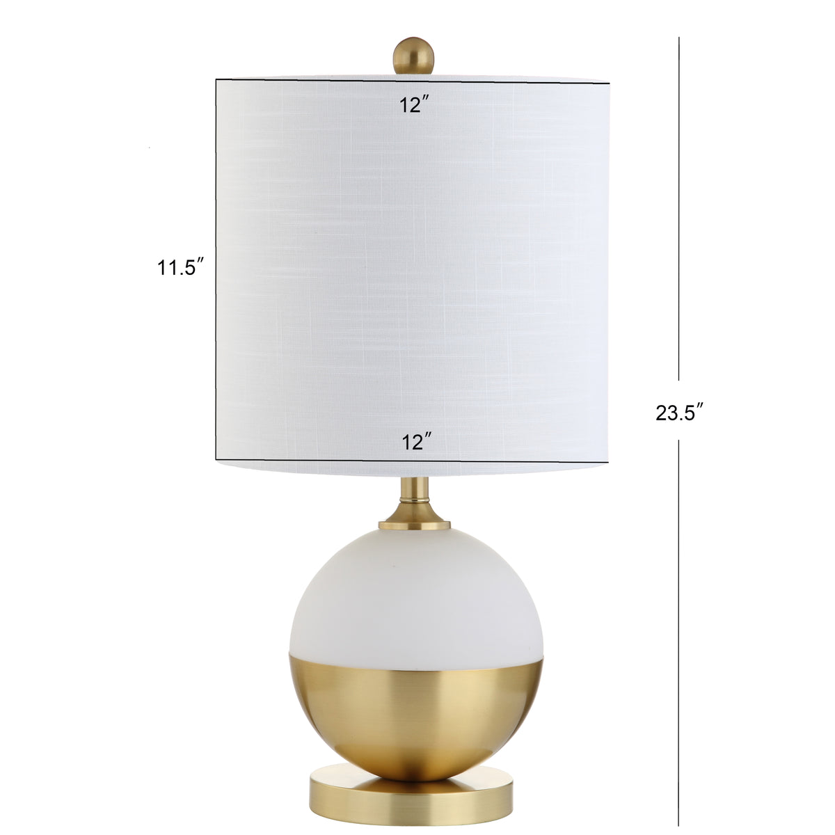 Leon 23.5" Ceramic/Metal LED Table Lamp