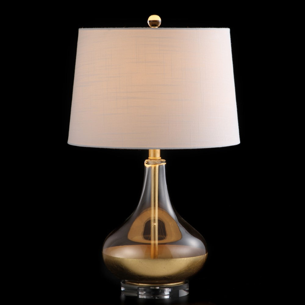 Arianna 24.5" Glass LED Table Lamp