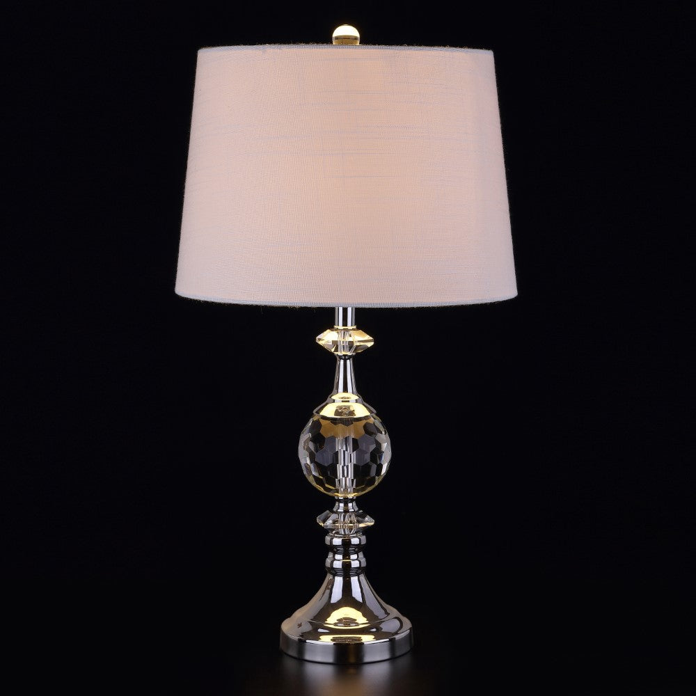 Paris 25.5" LED Crystal/Metal Table Lamp