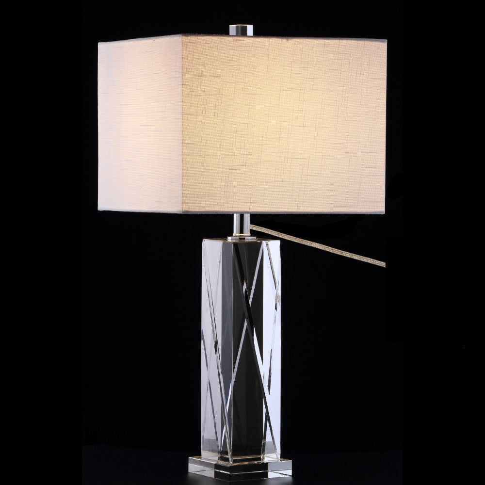 Emilio 26.5" Crystal LED Table Lamp