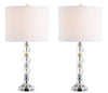 Clear/Chrome (Set of 2)