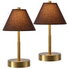 Brass Gold/Taupe (Set of 2)