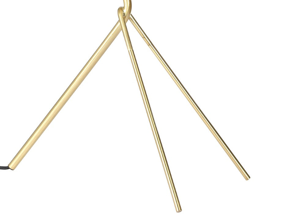 Jimmy 20.25" Brass LED Task Lamp