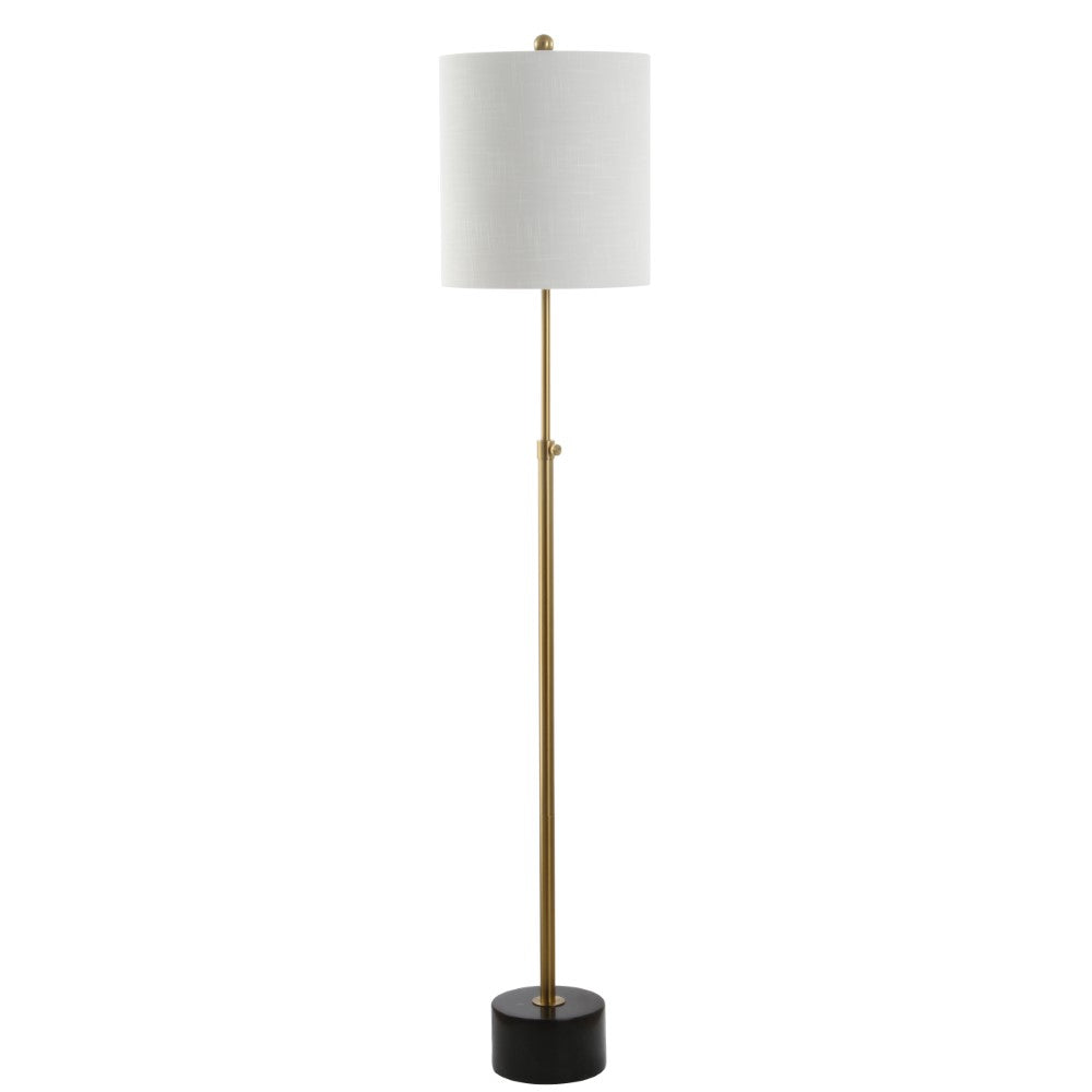 Eric 66" Adjustable Height Metal LED Floor Lamp
