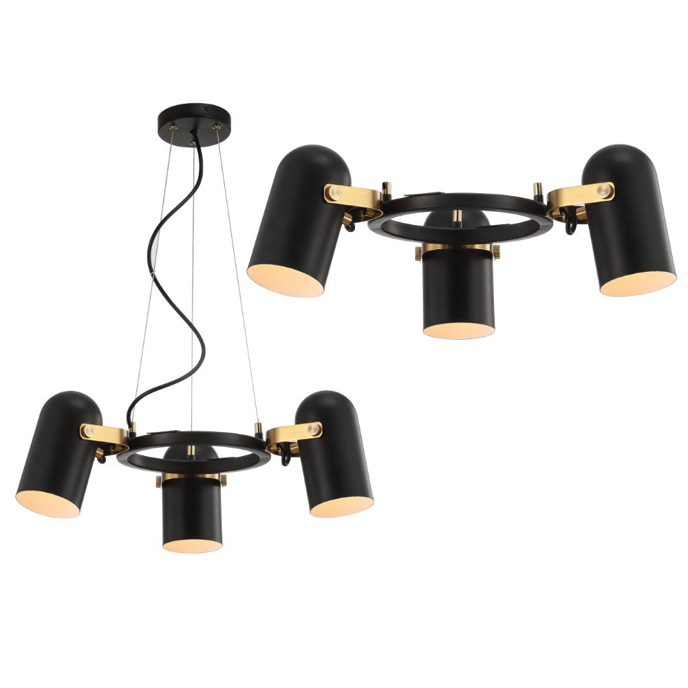 Amazona Adjustable Metal LED Chandelier