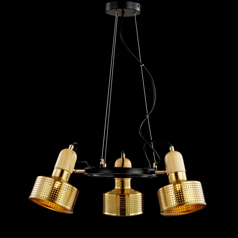Mynah Adjustable Spotlight Metal LED Chandelier