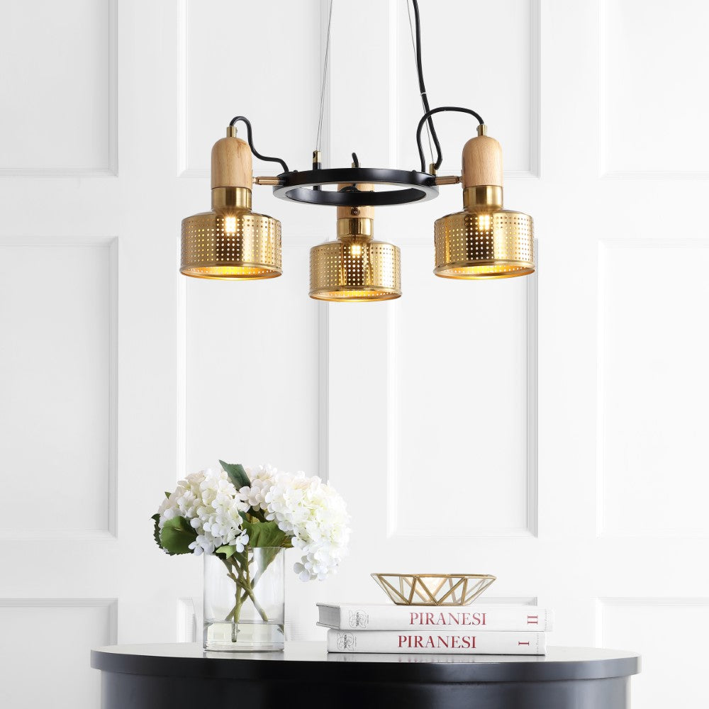 Mynah Adjustable Spotlight Metal LED Chandelier