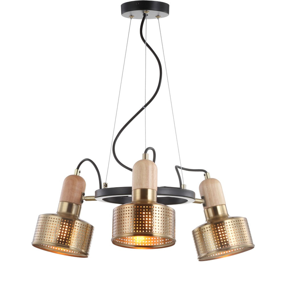 Mynah Adjustable Spotlight Metal LED Chandelier