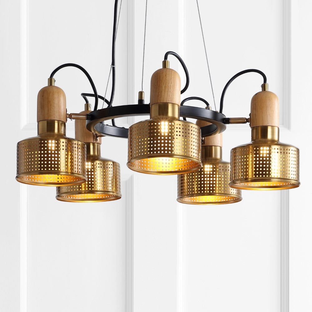 Mynah Adjustable Spotlight Metal LED Chandelier