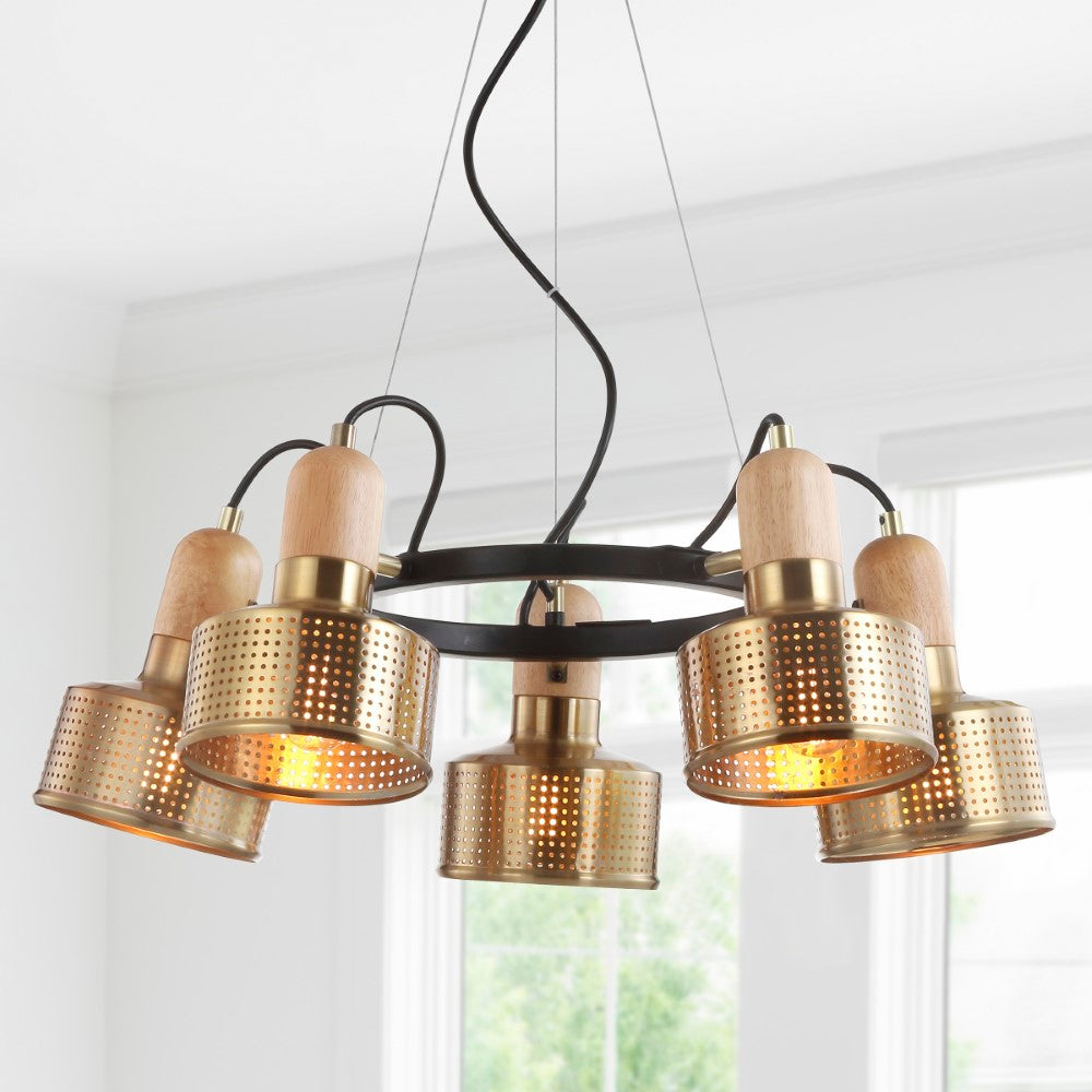 Mynah Adjustable Spotlight Metal LED Chandelier