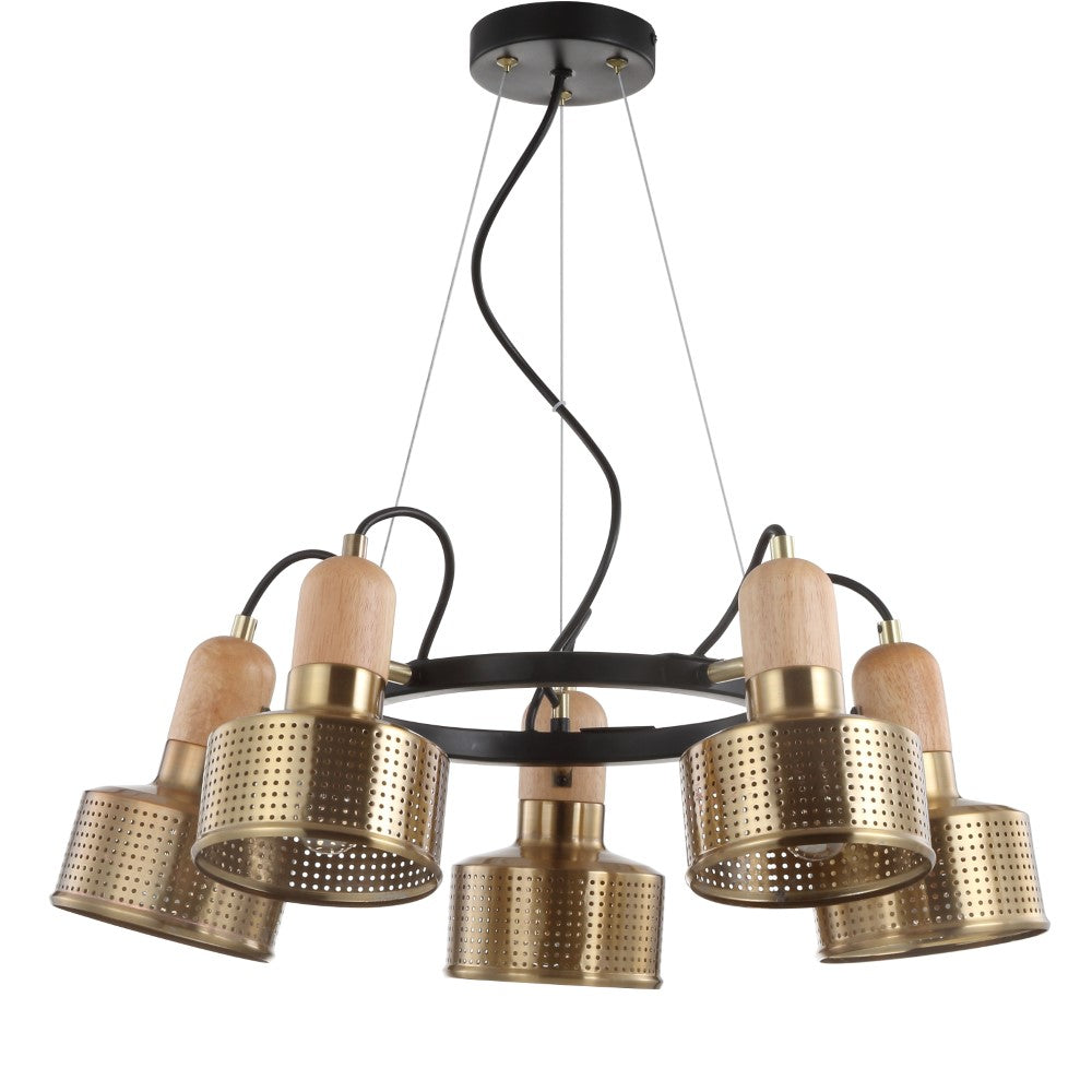 Mynah Adjustable Spotlight Metal LED Chandelier