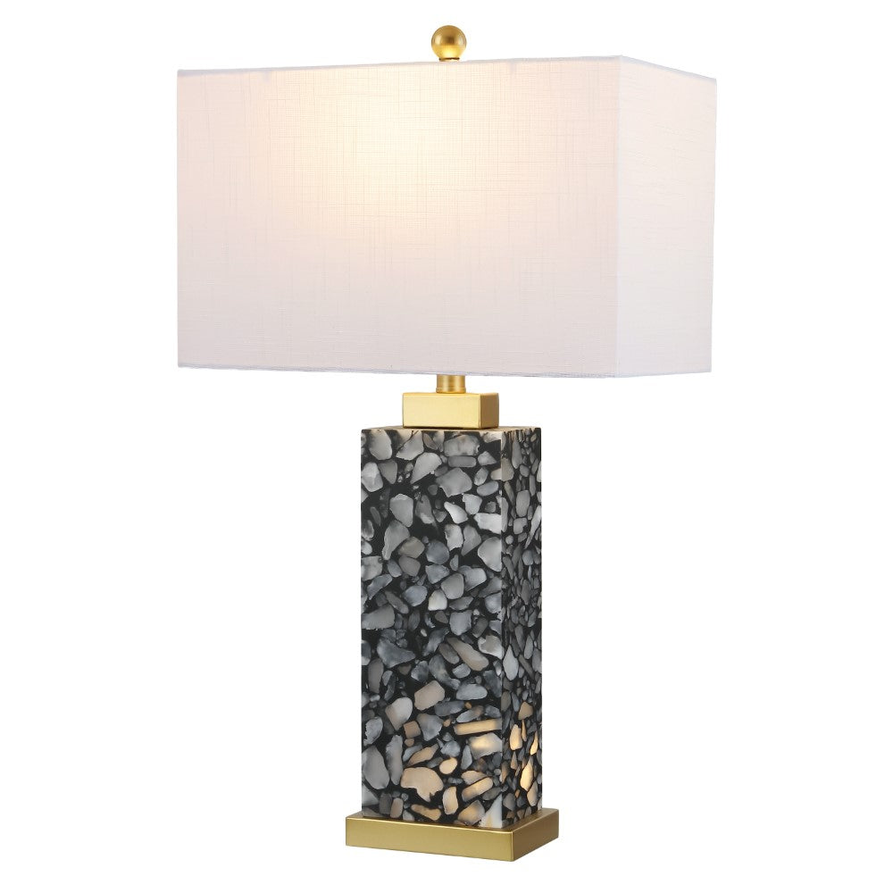 Pedro 27.5" Alabaster LED Table Lamp