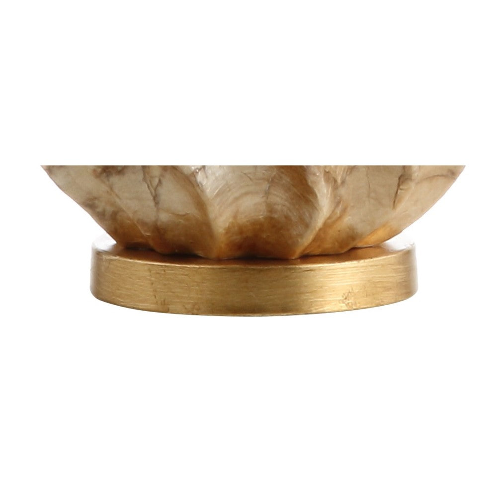 Valeria 24" Sphere Sea Shell LED Table Lamp