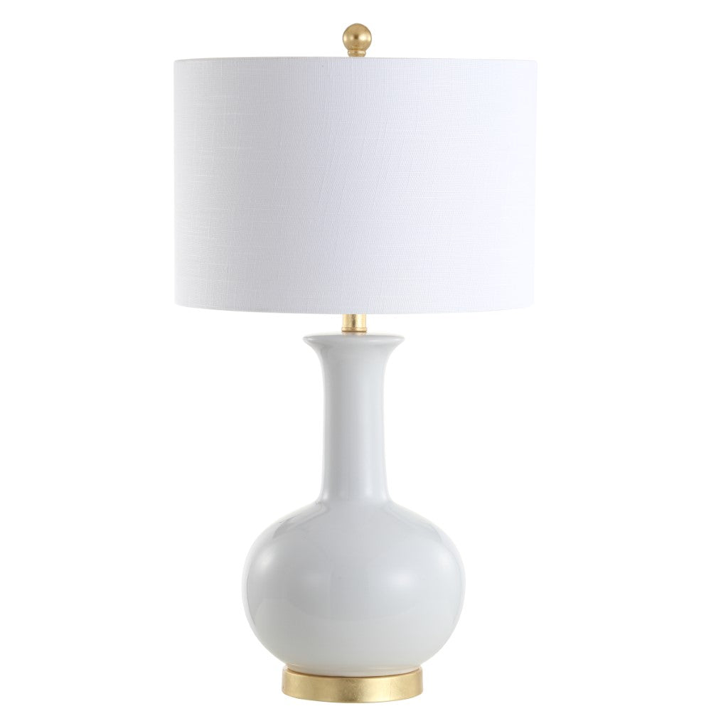 Fiona 27" Ceramic/Metal LED Table Lamp