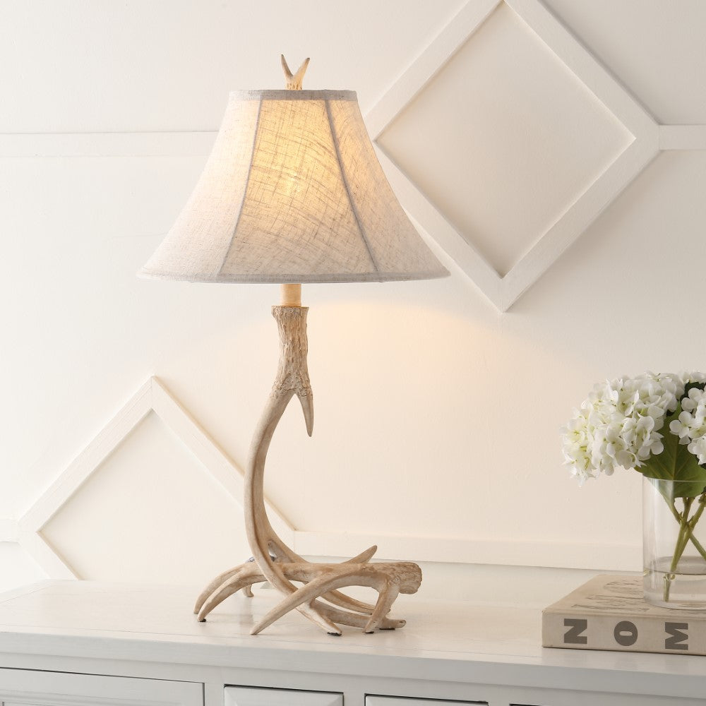 Brisbane 27.5" Rustic Resin LED Table Lamp