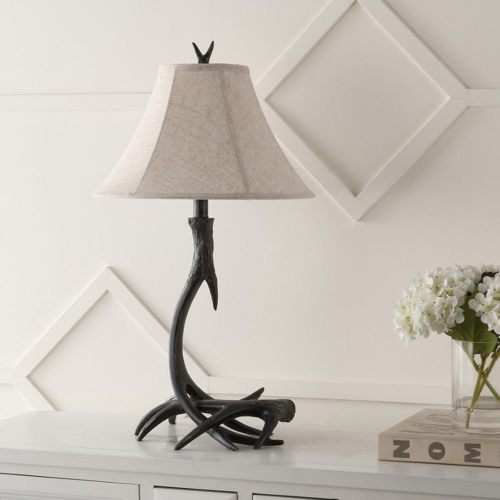 Brisbane 27.5" Rustic Resin LED Table Lamp