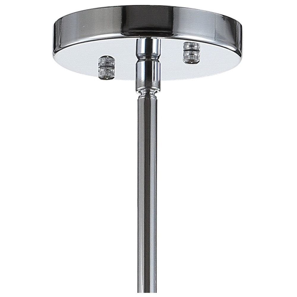 Volga 13.37" Glass/Metal LED Pendant