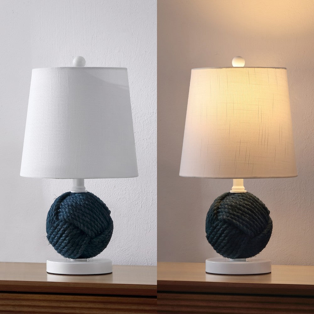 Ladybug 18" Rope Ball LED Table Lamp