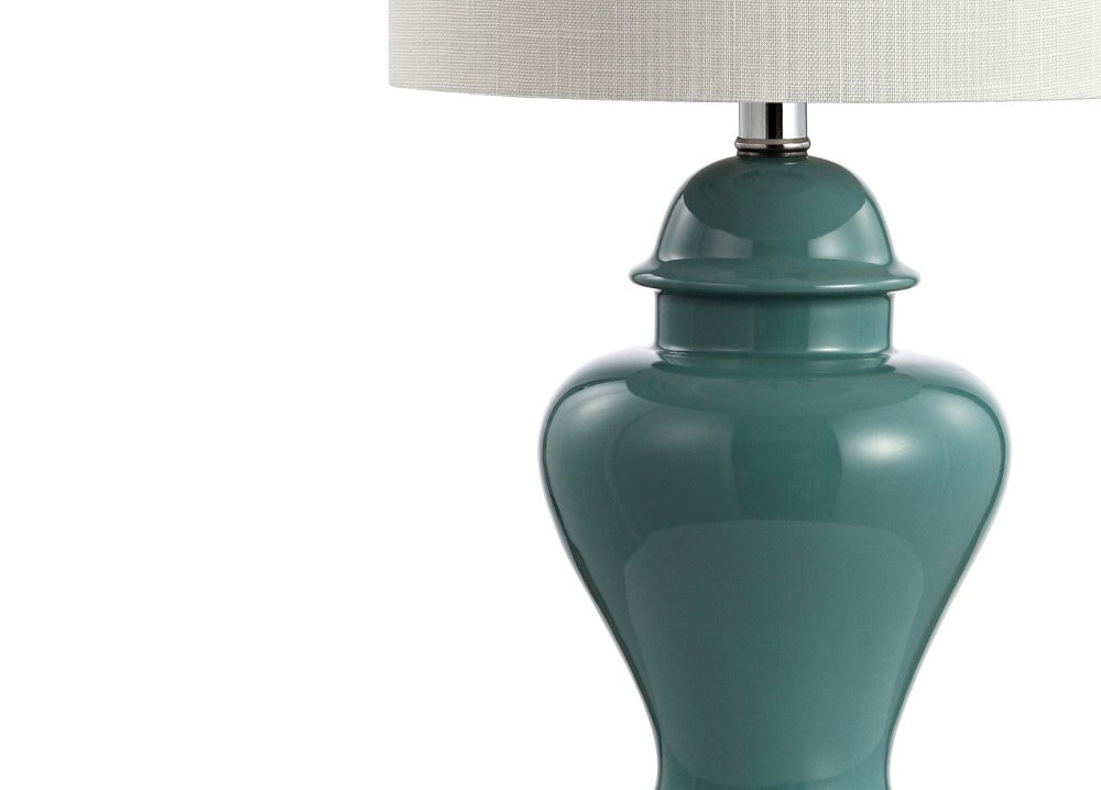 Electra 22" Ceramic/Iron Classic Cottage LED Table Lamp Set 2