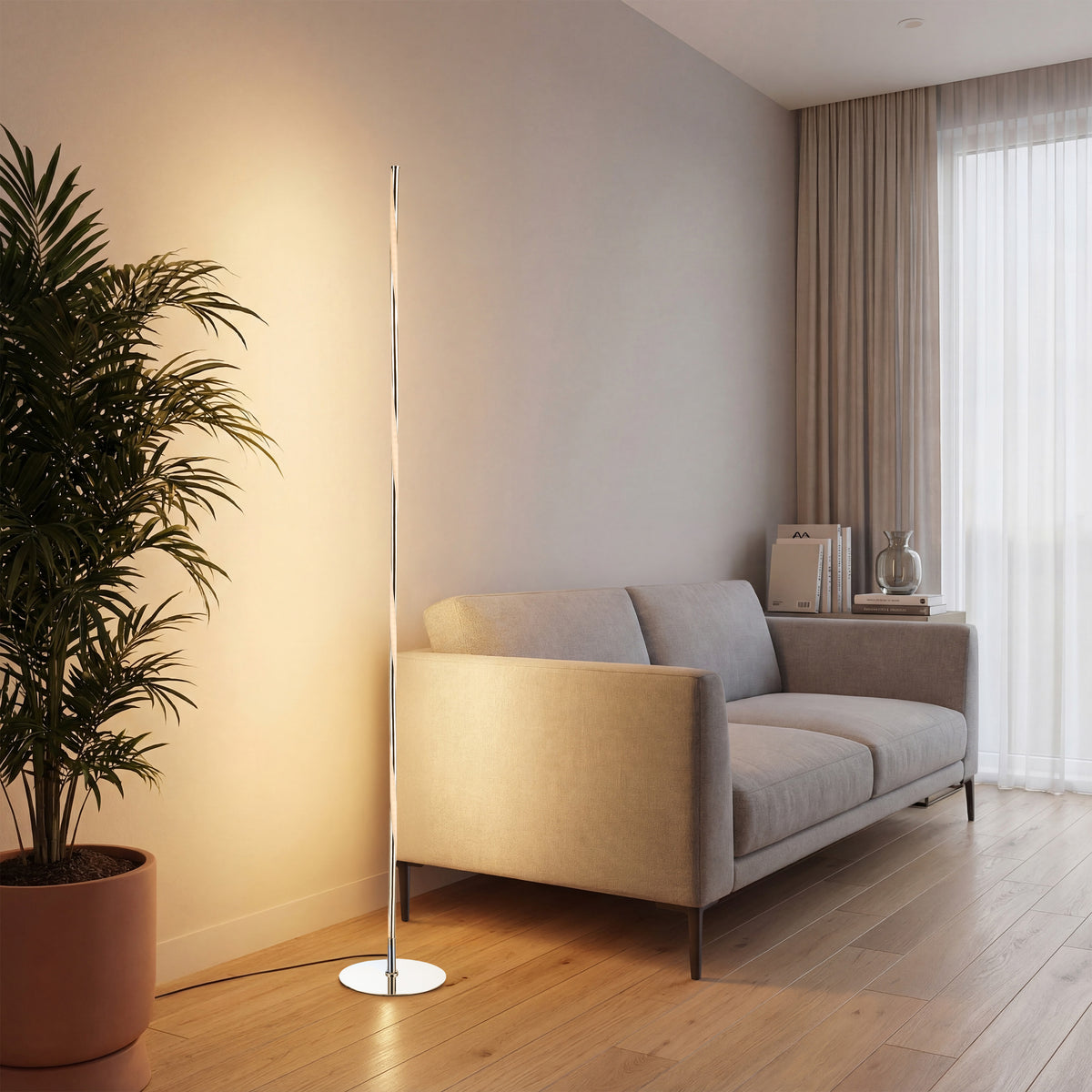 Rhone 63.75" LED Integrated Floor Lamp