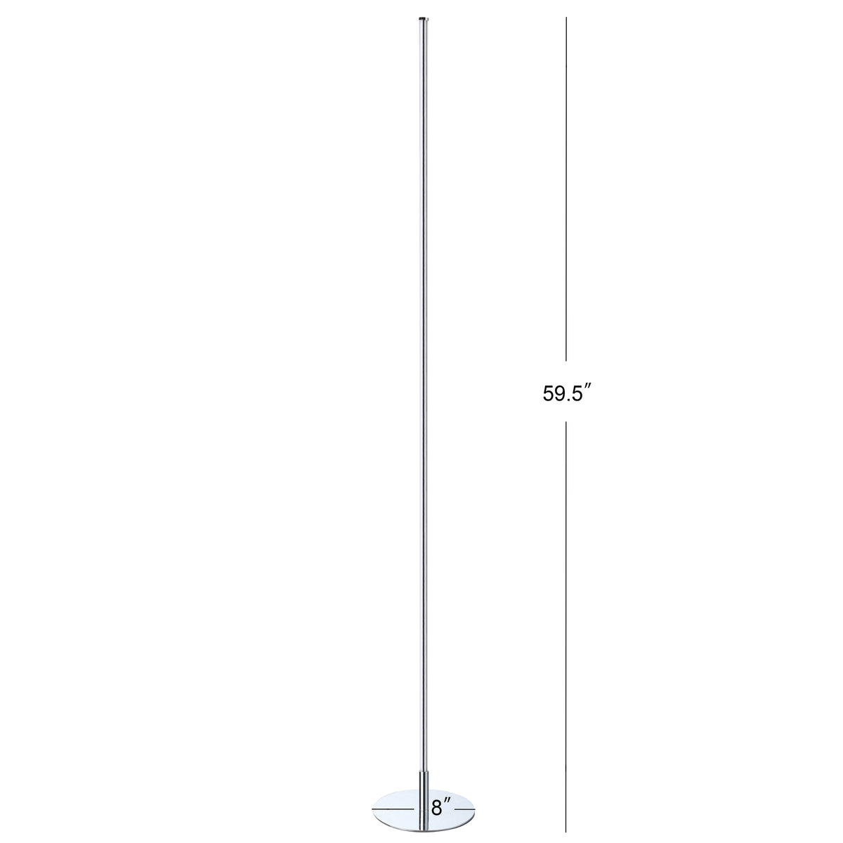 Rhine 59.5" LED Integrated Floor Lamp