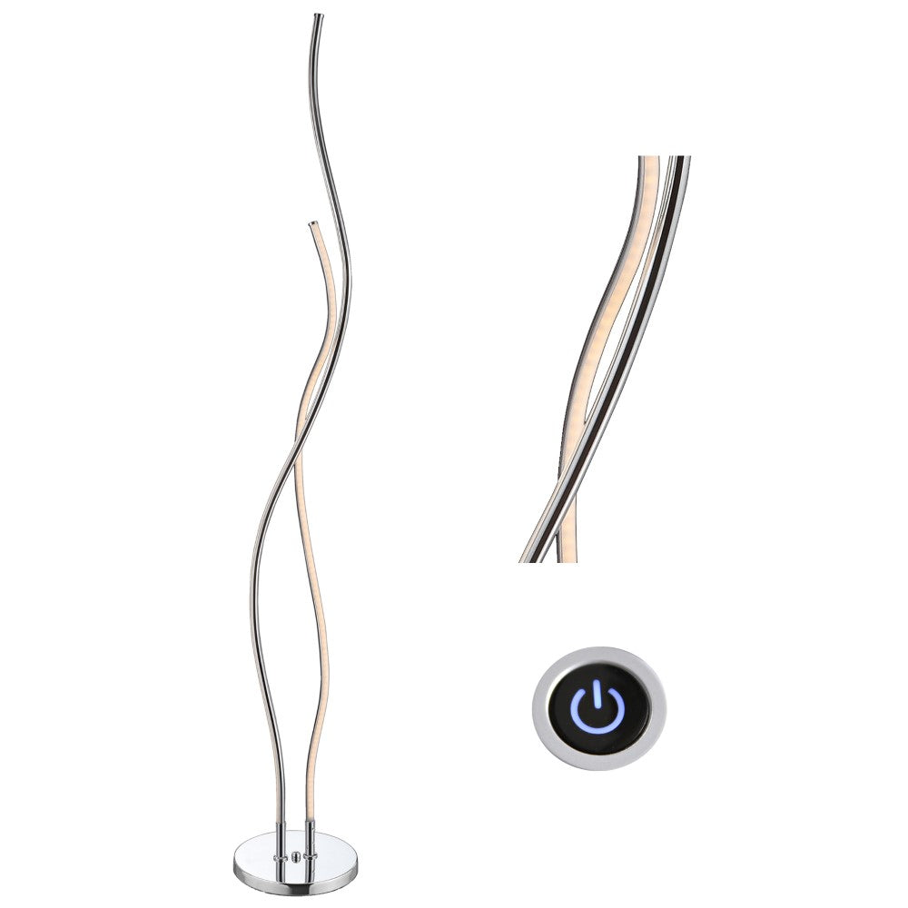 Mississippi 63.75" LED Integrated Floor Lamp