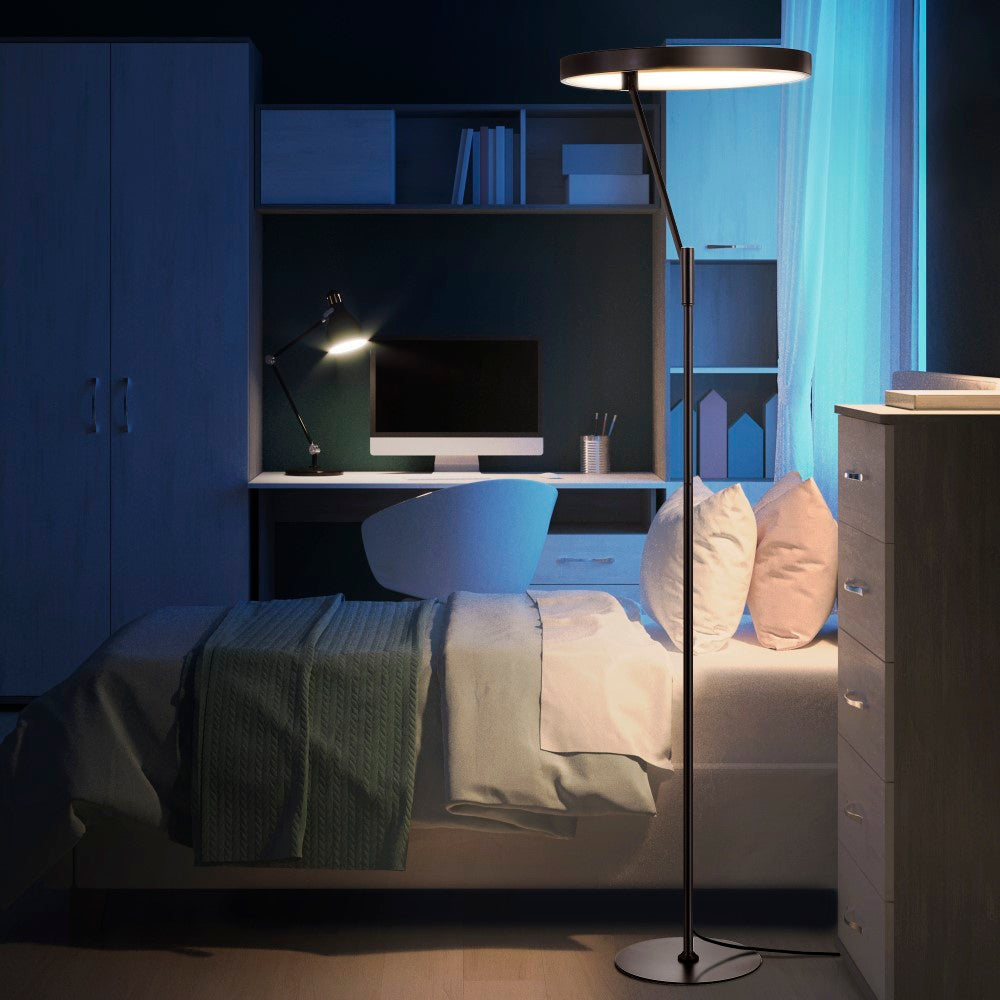Zayanab 66.7" Integrated LED Metal Floor Lamp