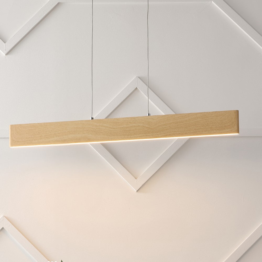 Alder Dimmable Adjustable Integrated LED Metal Linear Pendant