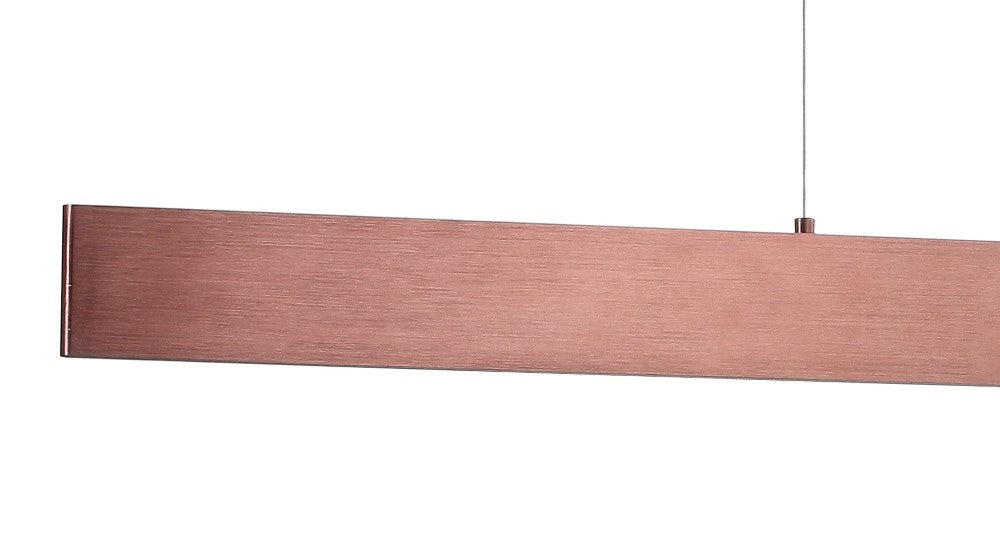 Alder Dimmable Adjustable Integrated LED Metal Linear Pendant