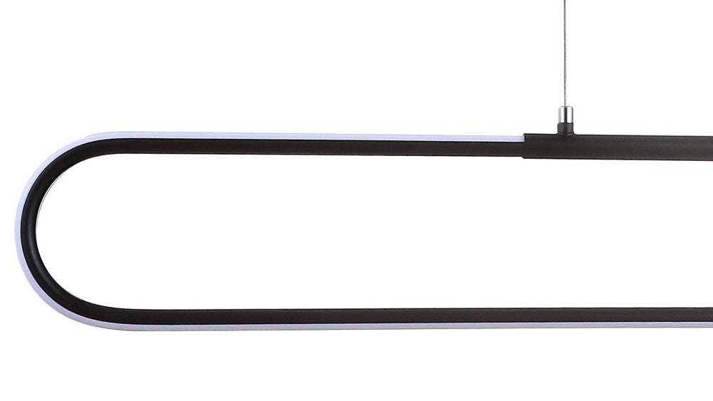 Cullen 39" Dimmable Adjustable Integrated LED Metal Linear Pendant