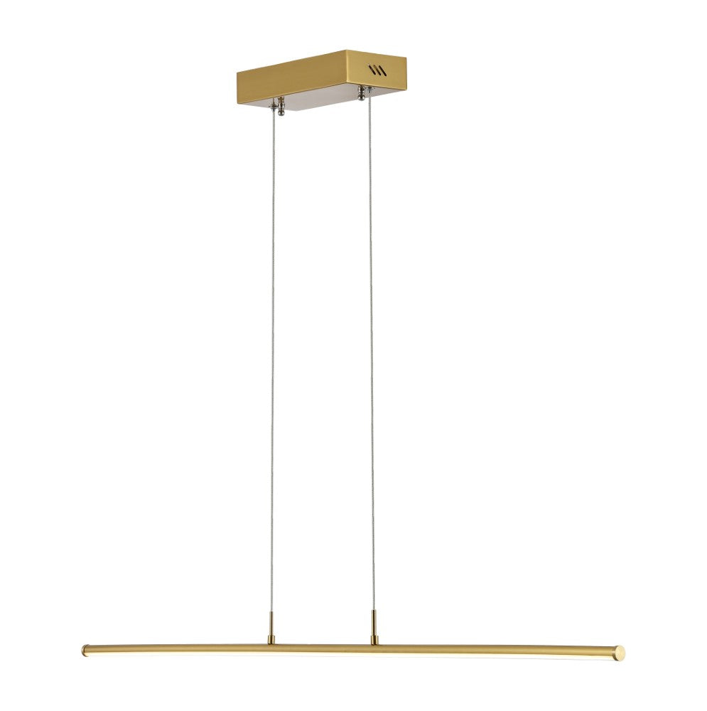 Conley 39.5" Dimmable Adjustable Integrated LED Metal Linear Pendant