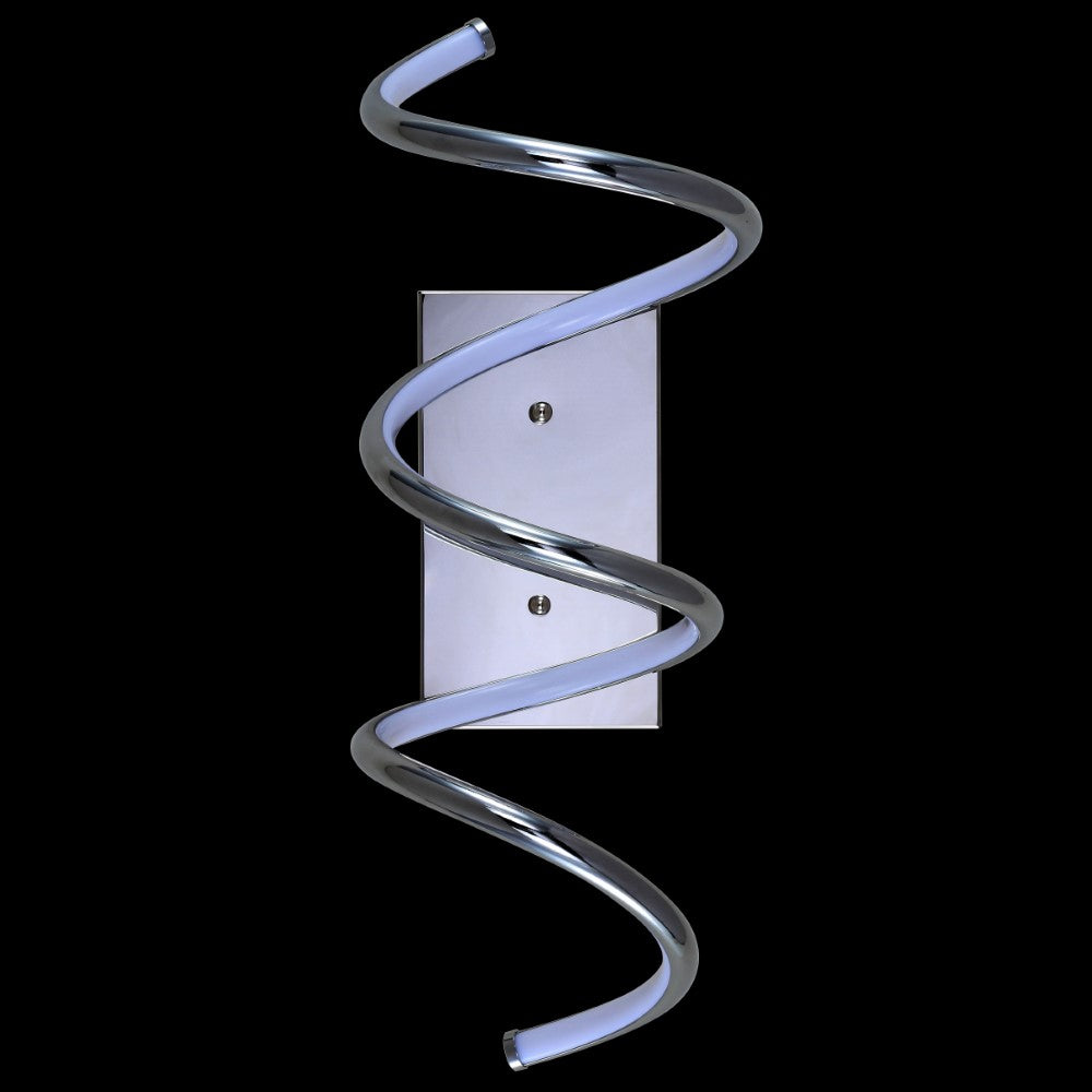 Corella 7" Modern Metal Integrated LED Vanity Light Sconce